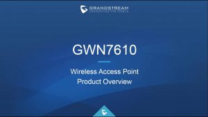 اکسس پوینت تحت شبکه گرنداستریم GWN7610
