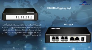 در این تصویر گیت وی نیوراک HX404G را در رنگ مشکی مشاهده می کنید