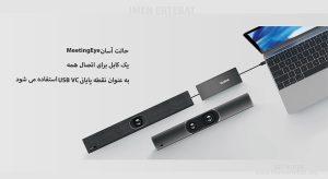 در این عکس M600-0052 را مشاهده می کنید که به عنوان نقطه پایانی USB VC استفاده می شود