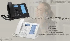 تلفن ویپ پاناسونیک مدل HDV230