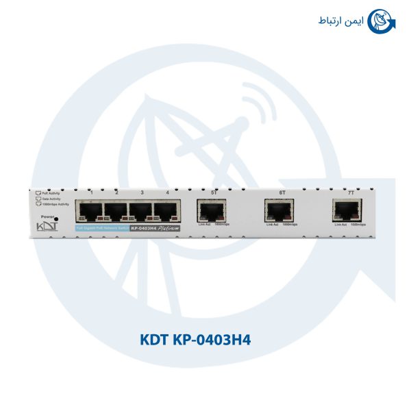 سوئیچ شبکه کی دی تی مدل KP-0403H4