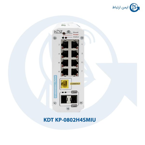 سوئیچ شبکه کی دی تی مدل KP-0802H4SMIU