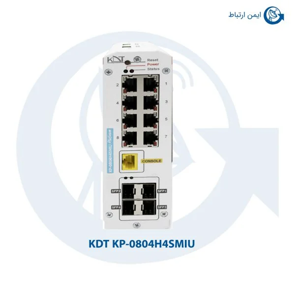 سوئیچ شبکه کی دی تی مدل KP-0804H4SMIU