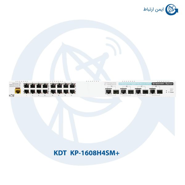 سوئیچ شبکه کی دی تی مدل +KP-1608H4SM