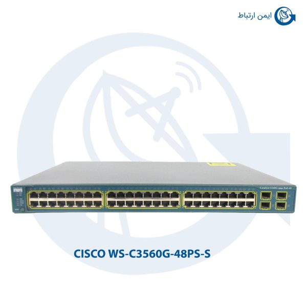 سوئیچ شبکه سیسکو WS-C3560G-48PS-S