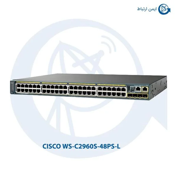 سوئیچ شبکه سیسکو WS-C2960S-48PS-L