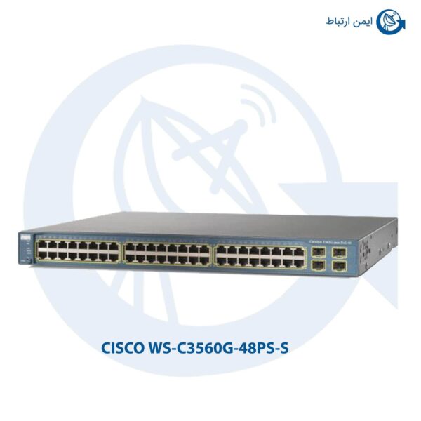 سوئیچ شبکه سیسکو WS-C3560G-48PS-S
