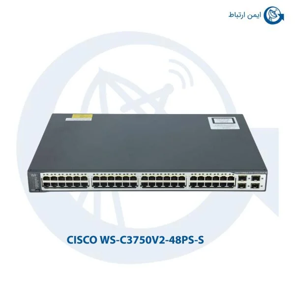 سوئیچ شبکه سیسکو WS-C3750V2-48PS-S