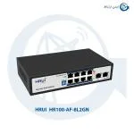 سوئیچ شبکه HRUI HR100-AF-8L2GN