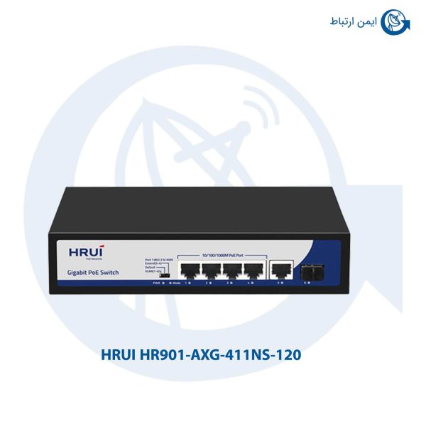 سوئیچ شبکه HRUI مدل HR901-AXG-411NS-120