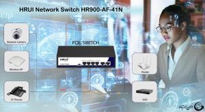 سوئیچ شبکه HRUI مدل HR900-AF-41N 2 در این تصویر پورت های سوئیچ شبکه HRUI مدل HR900-AF-41N را مشاهده می کنید.