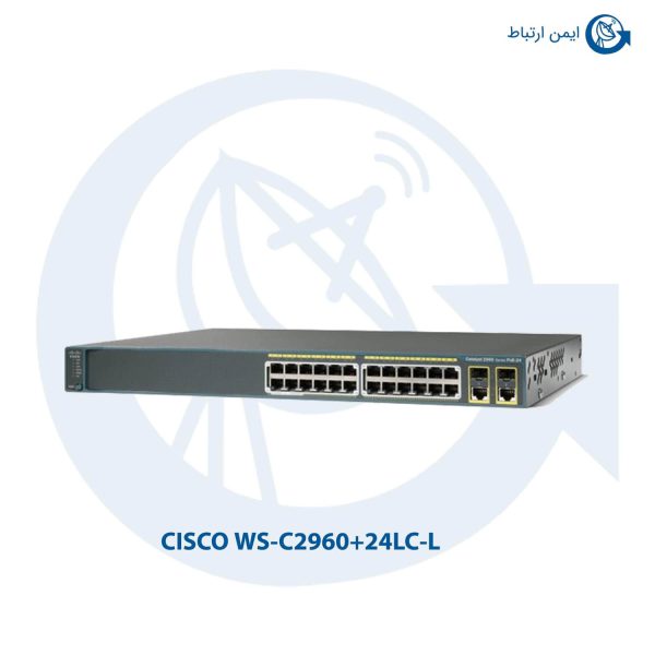 سوئیچ شبکه سیسکو WS-C2960+24LC-L