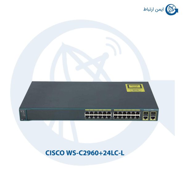 سوئیچ شبکه سیسکو WS-C2960+24LC-L