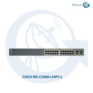 سوئیچ شبکه سیسکو WS-C2960+24PC-L