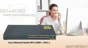 سوئیچ شبکه سیسکو WS-C2960+24LC-L