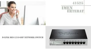 سوئیچ شبکه دی لینک DES-1210-08P