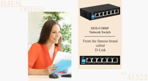 سوئیچ شبکه دی لینک DGS-F1006P