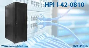 عکس رک HPI مدل I-42-0810 را در رنگ مشکی مشاهده می کنید