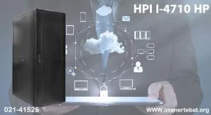 تصویر رک HPI مدل I-4710 HP را در رنگ مشکی مشاهده می کنید
