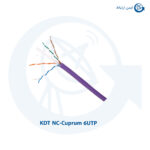 کابل شبکه Cat6 UTP کی دی تی NC-Cuprum 6UTP