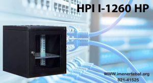 تصویر رک HPI مدل I-1260 HP را در رنگ مشکی مشاهده می کنید