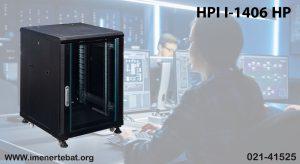 تصویر رک HPI مدل I-1406 HP را در رنگ مشکی مشاهده می کنید