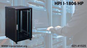 در این تصویر رک HPI مدل I-1806 HP را در رنگ مشکی مشاهده می کنید