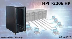در این عکس رک HPI مدل I-2206 HP را در رنگ مشکی مشاهده می کنید