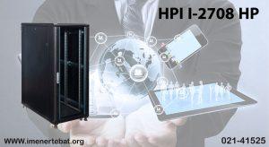 در این تصویر رک HPI مدل I-2708 HP با اندازه 27 یونیت را مشاهده می کنید