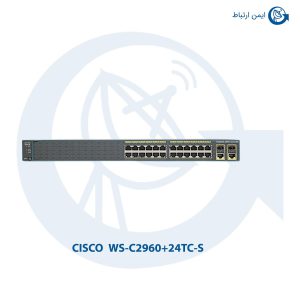 سوئیچ شبکه سیسکو WS-C2960+24TC-S