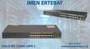 سوئیچ شبکه سیسکو WS-C2960-24PC-L
