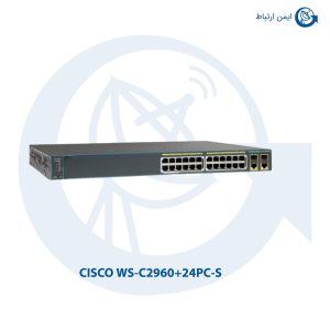 سوئیچ شبکه سیسکو WS-C2960+24PC-S