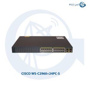 سوئیچ شبکه سیسکو WS-C2960+24PC-S