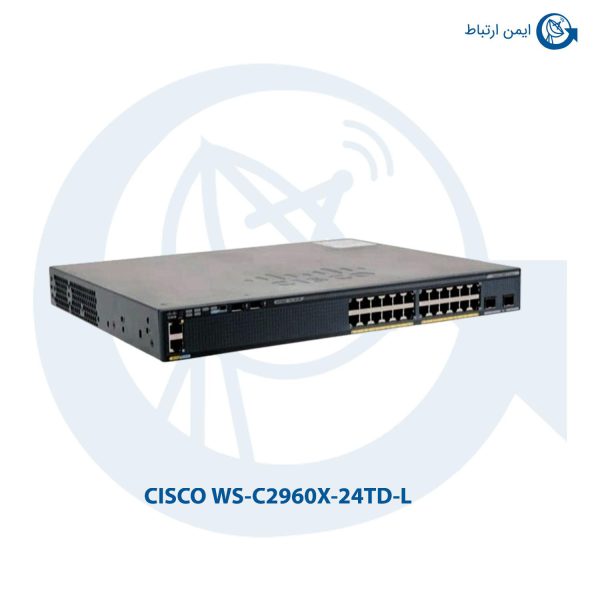 سوئیچ شبکه سیسکو WS-C2960X-24TD-L