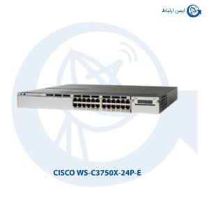 سوئیچ شبکه سیسکو WS-C3750X-24P-E
