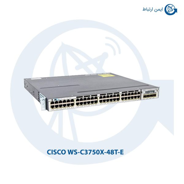 سوئیچ شبکه سیسکو WS-C3750X-48T-E