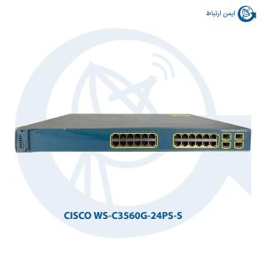 سوئیچ شبکه سیسکو WS-C3560G-24PS-S