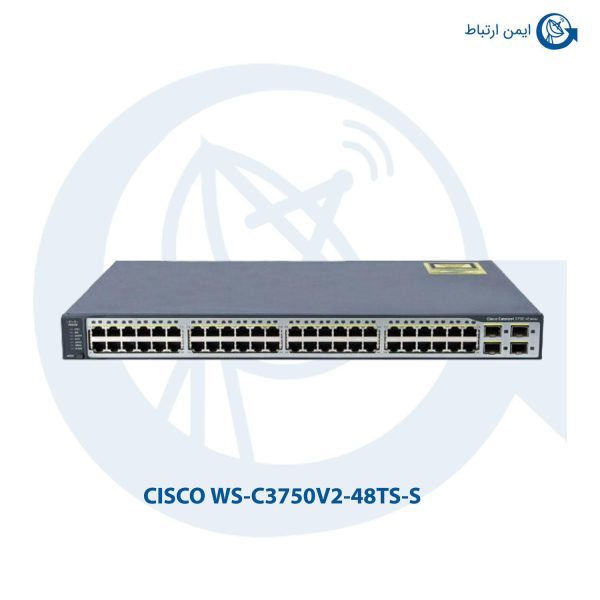 سوئیچ شبکه سیسکو WS-C3750V2-48TS-S
