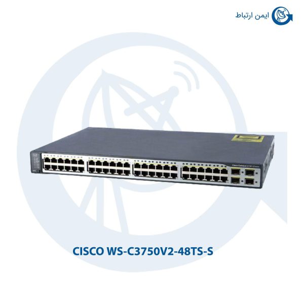 سوئیچ شبکه سیسکو WS-C3750V2-48TS-S
