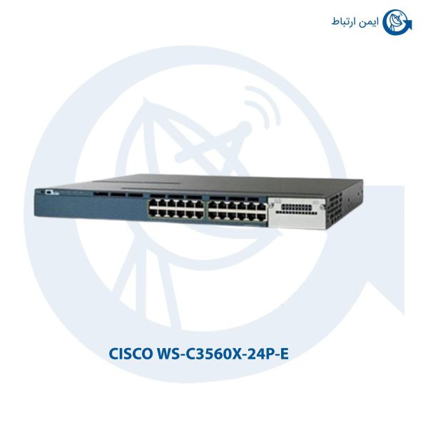 سوئیچ شبکه سیسکو WS-C3560X-24P-E