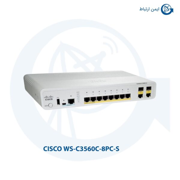 سوئیچ سیسکو WS-C3560C-8PC-S