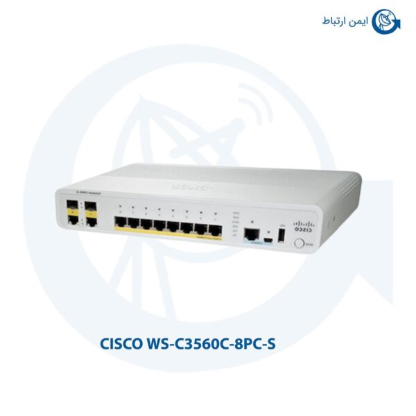 سوئیچ سیسکو WS-C3560C-8PC-S