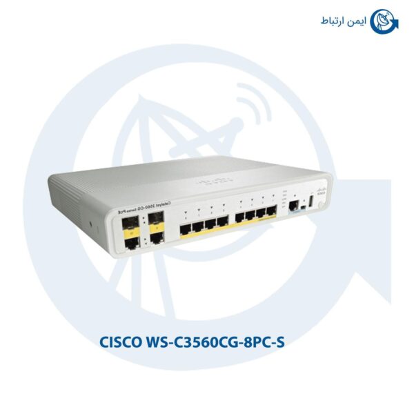 سوئیچ سیسکو WS-C3560CG-8PC-S