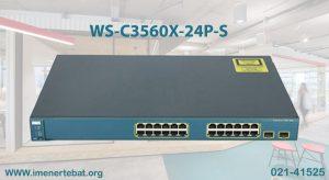 سوئیچ سیسکو WS-C3560X-24P-S