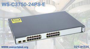سوئیچ سیسکو WS-C3750-24PS-E