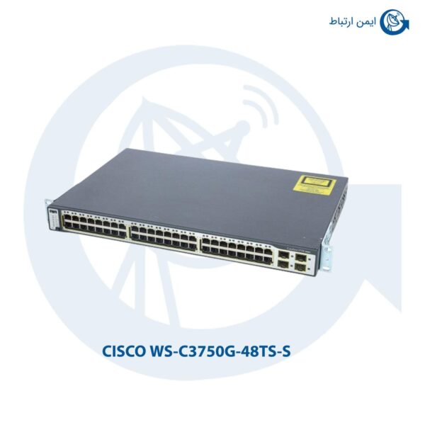 سوئیچ سیسکو مدل WS-C3750G-48TS-S