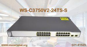 سوئیچ سیسکو WS-C3750V2-24TS-S