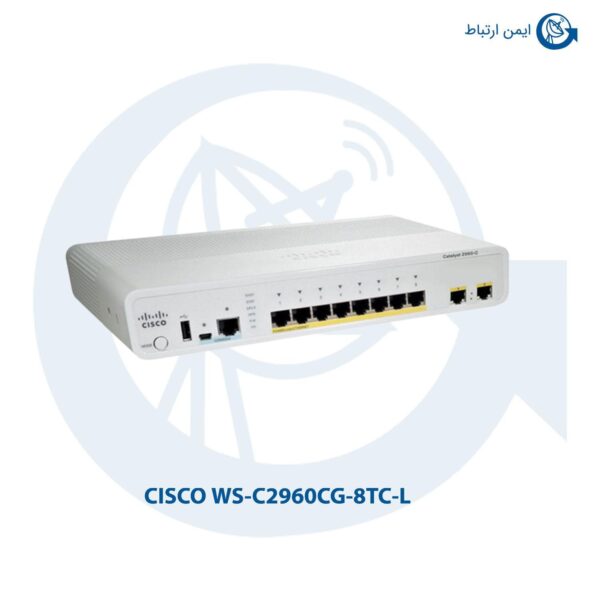 سوئیچ شبکه سیسکو WS-C2960CG-8TC-L