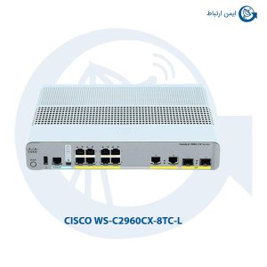 سوئیچ شبکه سیسکو WS-C2960CX-8TC-L