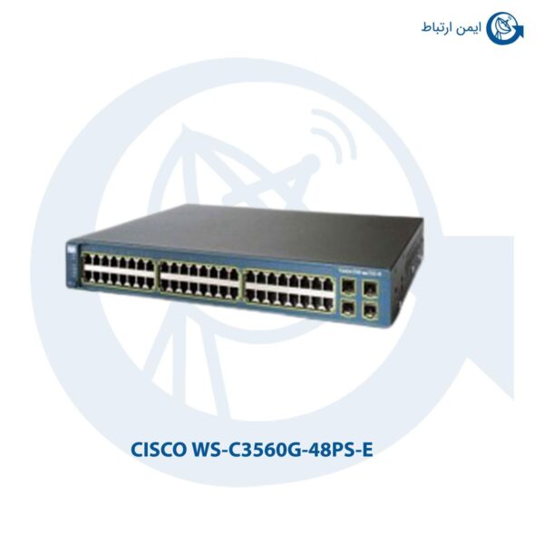 سوئیچ شبکه سیسکو WS-C3560G-48PS-E